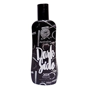 Dark Side, Australian Gold AG, 30X DHA Bronzer, Tanning Bed Lotion 8.5 Ounce