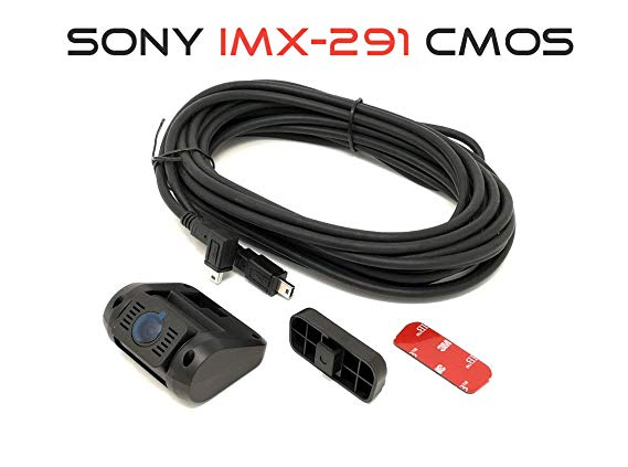 Street Guardian Rear Camera w Sony IMX-291 Exmor-R Sensor (STARVIS) for SGGCX2PRO   6m video cable