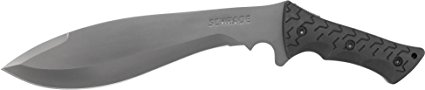 Schrade SCHF48 Jethro Full Tang Drop Point Re-Curve Fixed Blade Knife