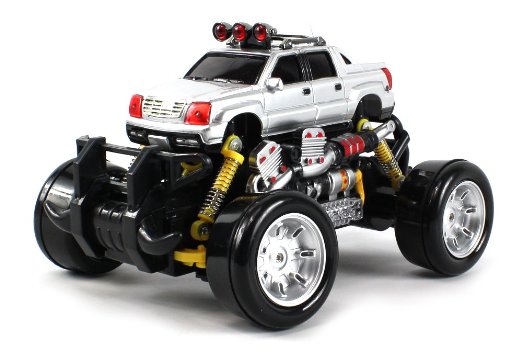 Cadillac Escalade EXT Electric RC Drift Truck 1:18 Scale 4 Wheel Drive Ready To Run RTR, Working Spring Suspension, Perform Various Drifts (Colors May Vary)