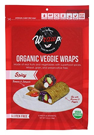 Organic Veggie Wraps-Spicy