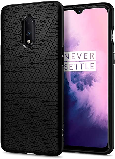 Spigen, Liquid Air, Case Compatible for OnePlus 7, Flexible Back TPU Slim Protection Phone Case Cover for OnePlus 7