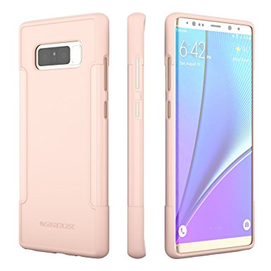 SaharaCase Galaxy Note 8 Case OnlyCase Series Slim Fit & Protective with Shock-Absorbing Edges & Anti-Slip Grip for Samsung Galaxy Note 8 (2017) - Rose Gold