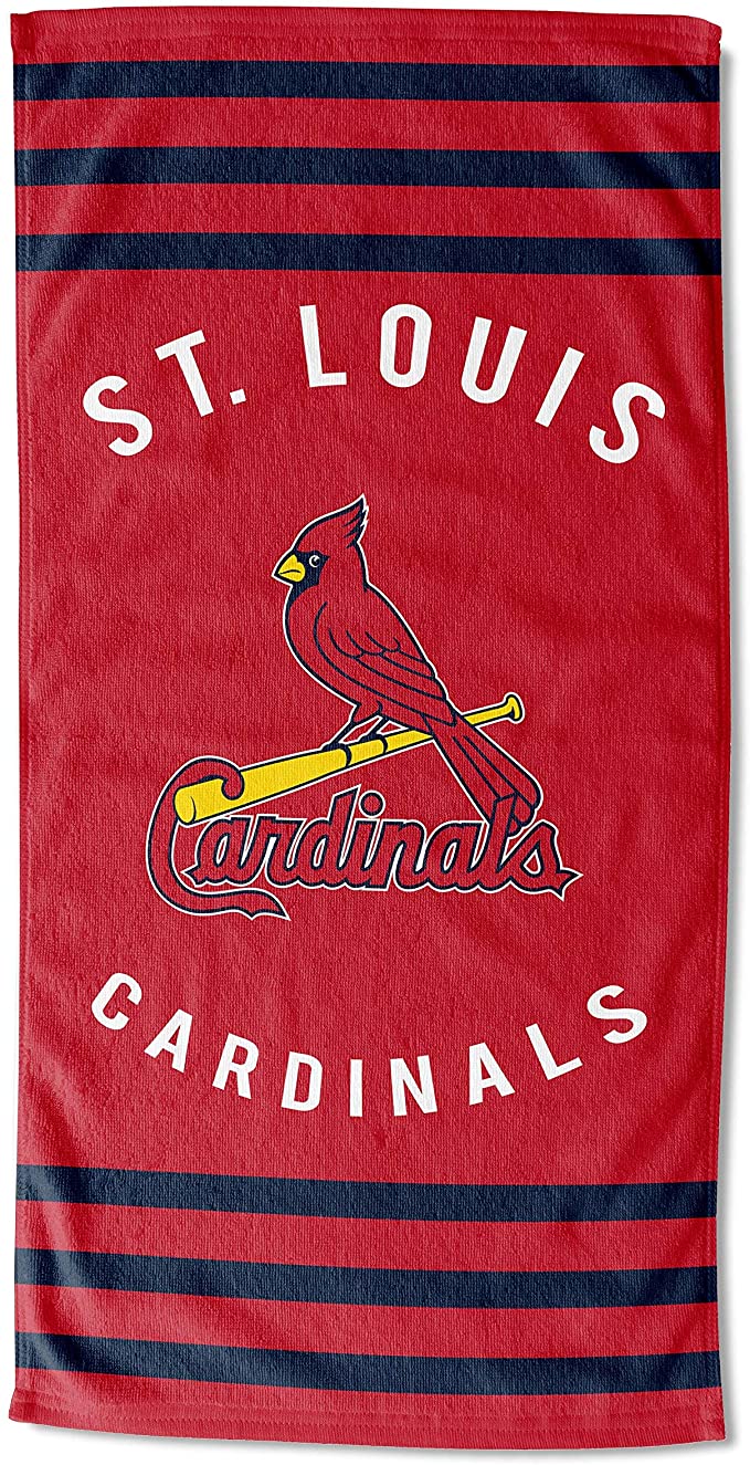 The Northwest Company St. Louis Cardinals 30" x 60" Striped Beach Towel