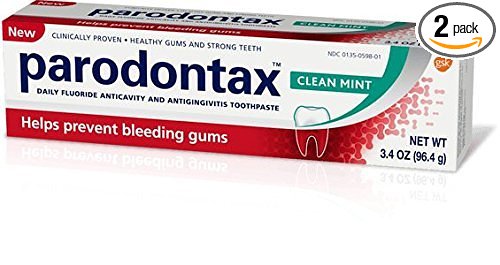 Parodontax Clean Mint Daily Toothpaste, 3.4 oz. Per Tube (2 Pack)