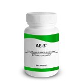 Chrysin with DIM and Stinging Nettle Root Extract - AE-3 - Natural Aromatase Inhibitor and Estrogen Blocker for Men - with Piperine for Enhanced Absorption - 30 Capsules
