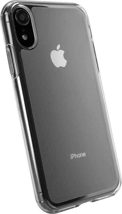 Silk iPhone XR Clear Case - Nudist Frosted Clear - Protective Slim Grip Shock Resistant Cover - Nothin' to Hide