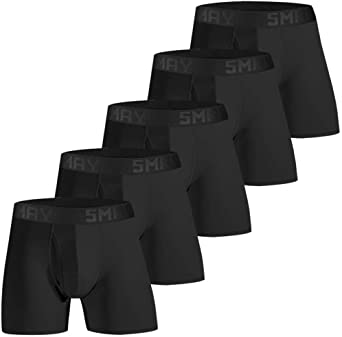 5Mayi Mens Boxers Multi Pack Mens Boxer Shorts for Men Sports Underwear for Men's Boxers