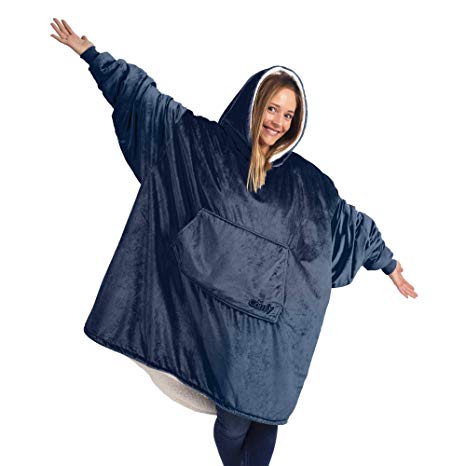 The Comfy: Original Blanket Sweatshirt, Seen on Shark Tank, Invented by 2 Brothers, Warm, Soft, Cozy, Multiple Colors, 1 Size Fits All, Women, Wife, Girls, Friends