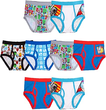 Marvel Hero Toddler Boy Briefs in 7pk