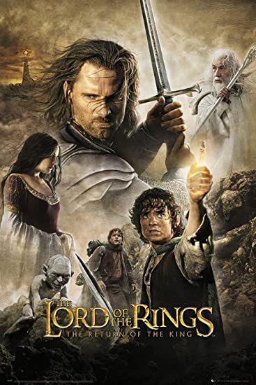 The Lord of the Rings - The Return of the King - Movie Poster (Regular) (Size: 24 inches x 36 inches)