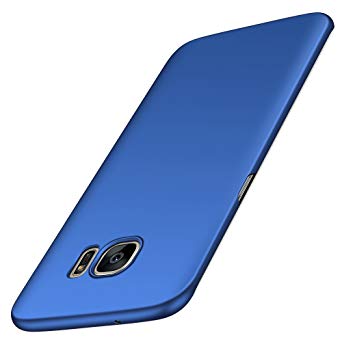 Anccer Samsung Galaxy S7 Edge Case [Colorful Series] [Ultra-Thin] [Anti-Drop] Premium Material Slim Full Protection Cover (Not fit for Samsung S7)-Smooth Blue