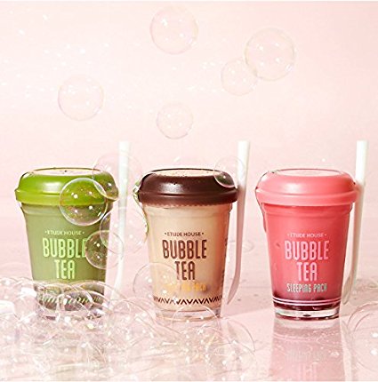 Etude House Bubble Tea Sleeping Pack (100g) (3-In-1 Set)