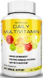 Daily Multivitamin Tablets - Best Dietary Supplement Formula Helps Immune System Provides Essential Minerals Supports Digestion Number One Vitamin Combination Money Back Guarantee