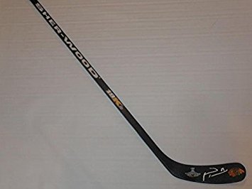 Marian Hossa Signed Hockey Stick Chicago Blackhawks 2015 Stanley Cup Champions - Autographed NHL Sticks