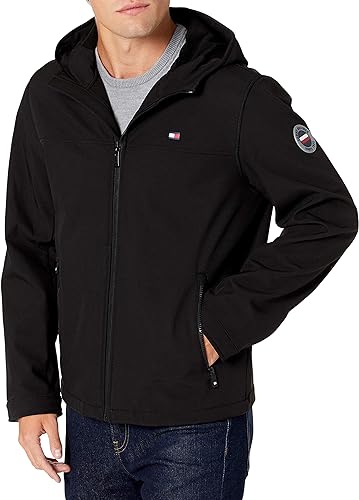 Tommy Hilfiger Men's Lightweight Performance Softshell Hoody Jacket