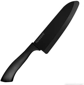 NuWave 8-inch Black Ceramic Chef’s Knife