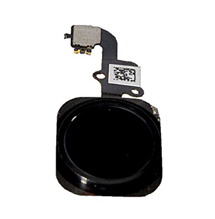 iPhone Touch ID Sensor Home Button Key Flex Cable Replacement for iPhone 6 & 6 Plus Black