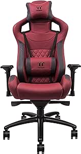 Thermaltake X-Fit Real Leather Burgundy-Red Gaming Chair