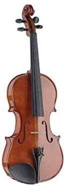 Stagg VN-1/2 L Solid Spruce Top 1/2-Size Violin with Maple Back and Sides - Natural