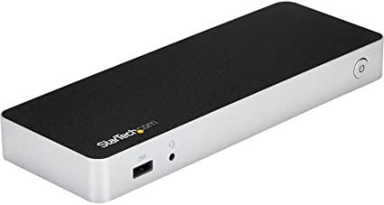 StarTech.com Dual Monitor USB C Docking Station with 60W Power Delivery for Windows Laptops - USB C to HDMI or DVI Dock - USB 3.1 Gen 1 Type C Dock w/ Charging - Thunderbolt 3 Compatible (MST30C2HHPD)