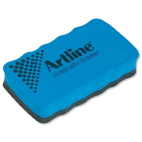 Artline Drywipe Whiteboard Eraser Magnetic for Magnetic Boards Blue Ref ERTMMBLU