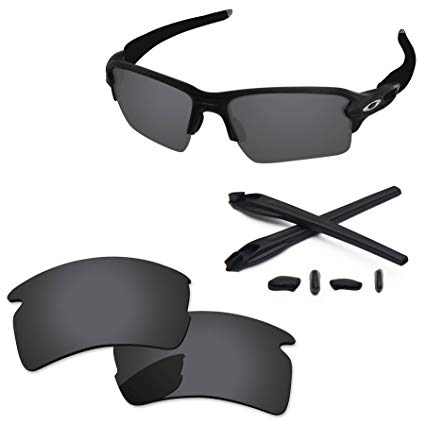 PapaViva Lenses Replacement & Rubber Kits for Oakley Flak 2.0 XL