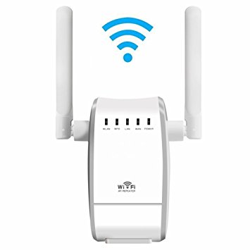 Multi-function Wireless Wifi Router, 300Mbps Wireless WiFi Range Extender Supports Amplifier, Repeater, Bridge, AP Modes with WPS Signal Booster 802.11n/b/g by WEILIANTE