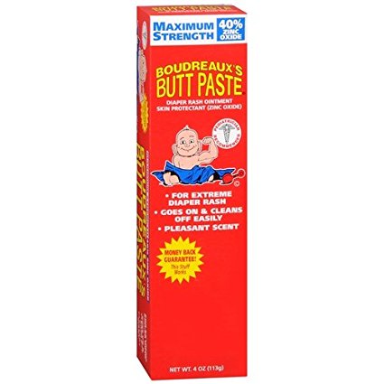 Boudreaux's Buttpaste, Maximum Strength 4 oz (113 g)