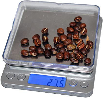 CoastLine Digital Pro Pocket Kitchen Scale Or Pocket Jewelry Scale with Back-Lit LCD Display | A Perfect Pour-Over Coffee Scale | Handy Food Scale Fulfills All Kitchen Scale Needs