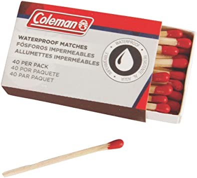 Coleman Waterproof Matches (4 Pack)