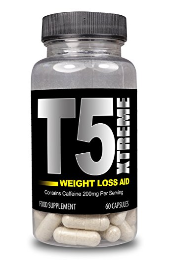 T5 XTREME Fat Burner by Natural Answers - 60 Capsules - 1 Month Supply - Super Strength Slimming Pills - Extreme Weight Loss Aid For Men & Women - UK Manufactured