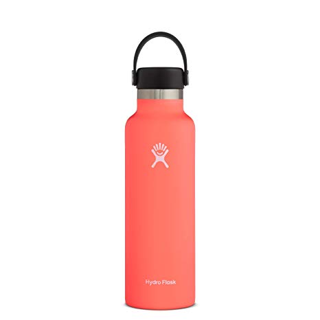 Hydro Flask Standard Mouth Water Bottle, Flex Cap - Multiple Sizes & Colors