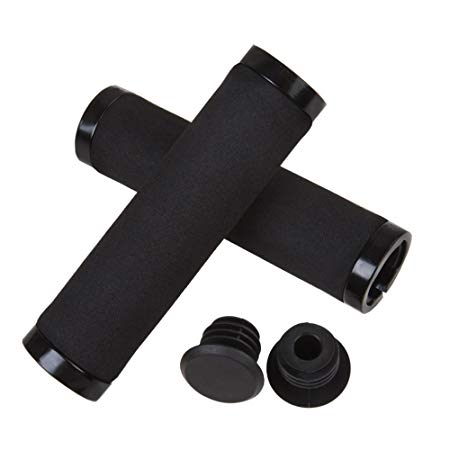 Relaxtime Super Soft Double Lock On Mountain Bike Bicycle Cycling Sponge Handlebar Grips