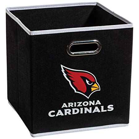 Franklin Sports NFL Team Fabric Storage Cubes - Made to Fit Storage Bin Organizers (11x10.5x10.5)