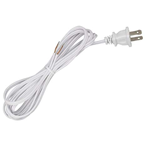 Satco 8' White Cord Set Spt-1 model number 90-1523-SAT