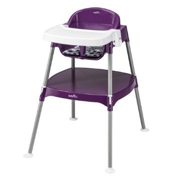 Evenflo Mini-Meal High Chair Dottie Grape