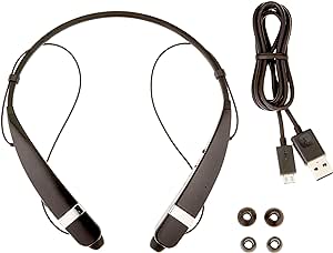 LG Electronics Tone Pro HBS-760 Bluetooth Wireless Stereo Headset - Retail Packaging - Black