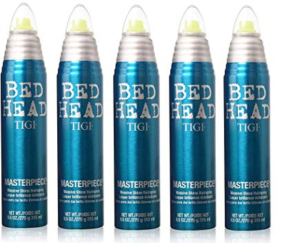 Tigi Bed Head Masterpiece Massive Shine Hairspray (5 Pack), 50 Oz