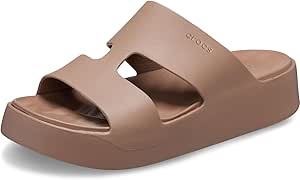 Crocs Getaway Platform H-Strap, Wedge Sandals for Women