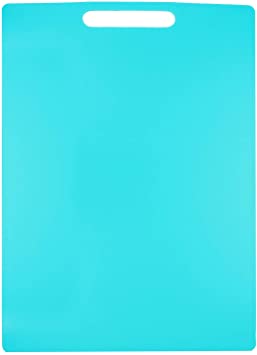 Home Essentials Kitchen Cutting Board 10.8 x 15 Inch Countertop Protector - Teal