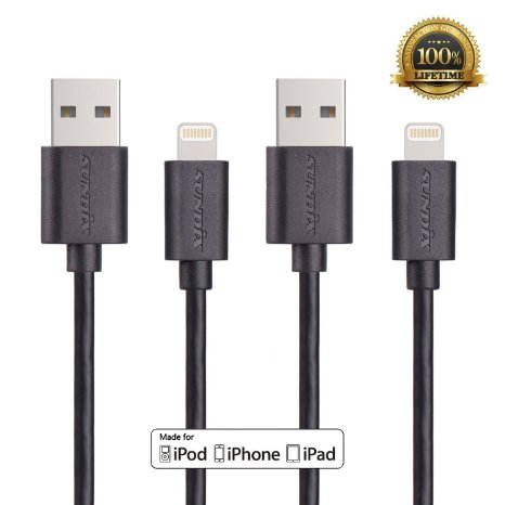 Apple MFi CertifiedSundix TM10FT Extended Extra-long Lightning Cable Compatible with iPhone 66 Plus 6s6s Plus iPadampiPod Models the Latest iOS 9ampMagic Mouse 2 100 Lifetime GuaranteeBlack