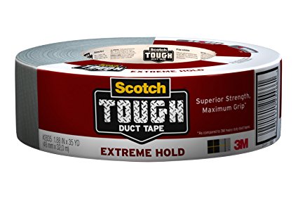 Scotch Tough Duct Tape, Extreme Hold, 1.88-Inch x 35-Yard