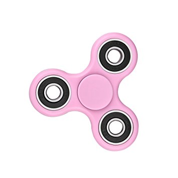LNMBBS Fidget Spinner Toy Stress Reducer - Perfect For ADD, Anxiety, and Autism Adult Children - Best Stress Reducer Relieves ADHD Anxiety and Boredom(Pink)