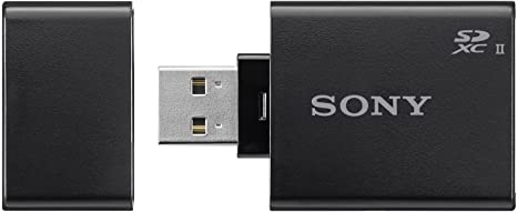 Sony MRW-S1 High Speed Uhs-II USB 3.0 Memory Card Reader/Writer for SD Cards