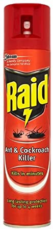 Raid Ant & Cockroach Killer 300ml, Pack of 6