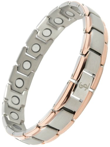 Elegant Titanium Magnetic Therapy Bracelet Pain Relief for Arthritis and Carpal Tunnel