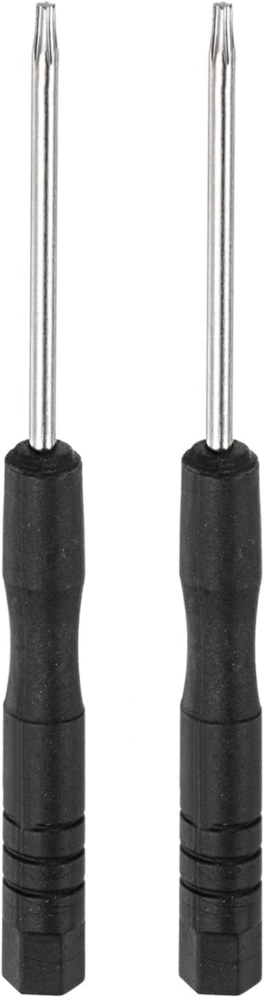 uxcell Mini Torx Screwdriver, T6 Star Head for Watch Eyeglasses Electronics Repair, 2 Pcs