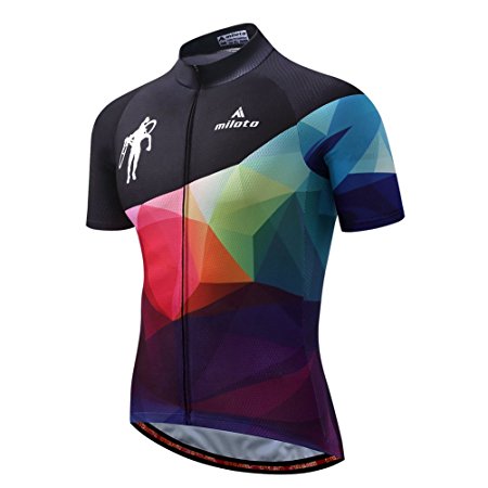 Uriah Men's Cycling Jersey Short Sleeve Reflective