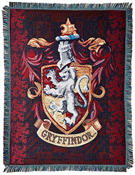 The Northwest Company Warner Bros Harry Potter Gryffindor's Crest Tapestry Throw, 48 by 60-Inch